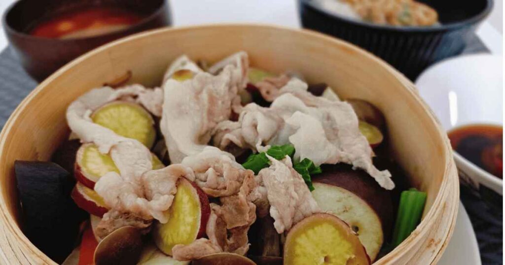 蒸篭の蒸し料理