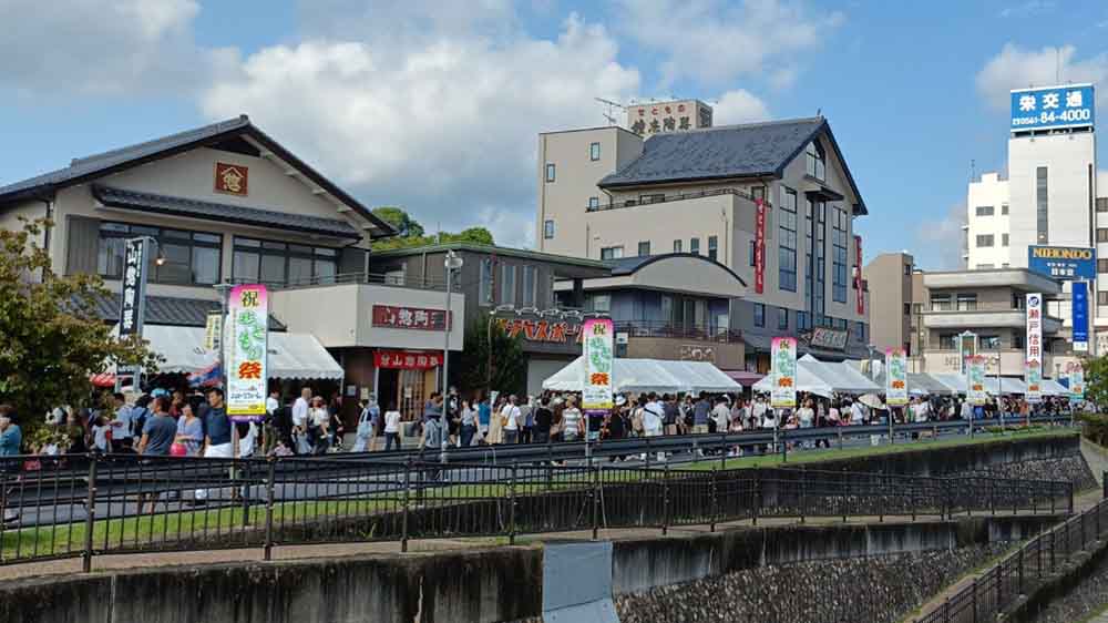 せともの祭　街並み
